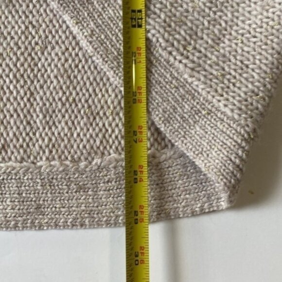 NWT Guess Metallic Cardigan Open Front with Pockets Size M/L - Picture 7 of 9